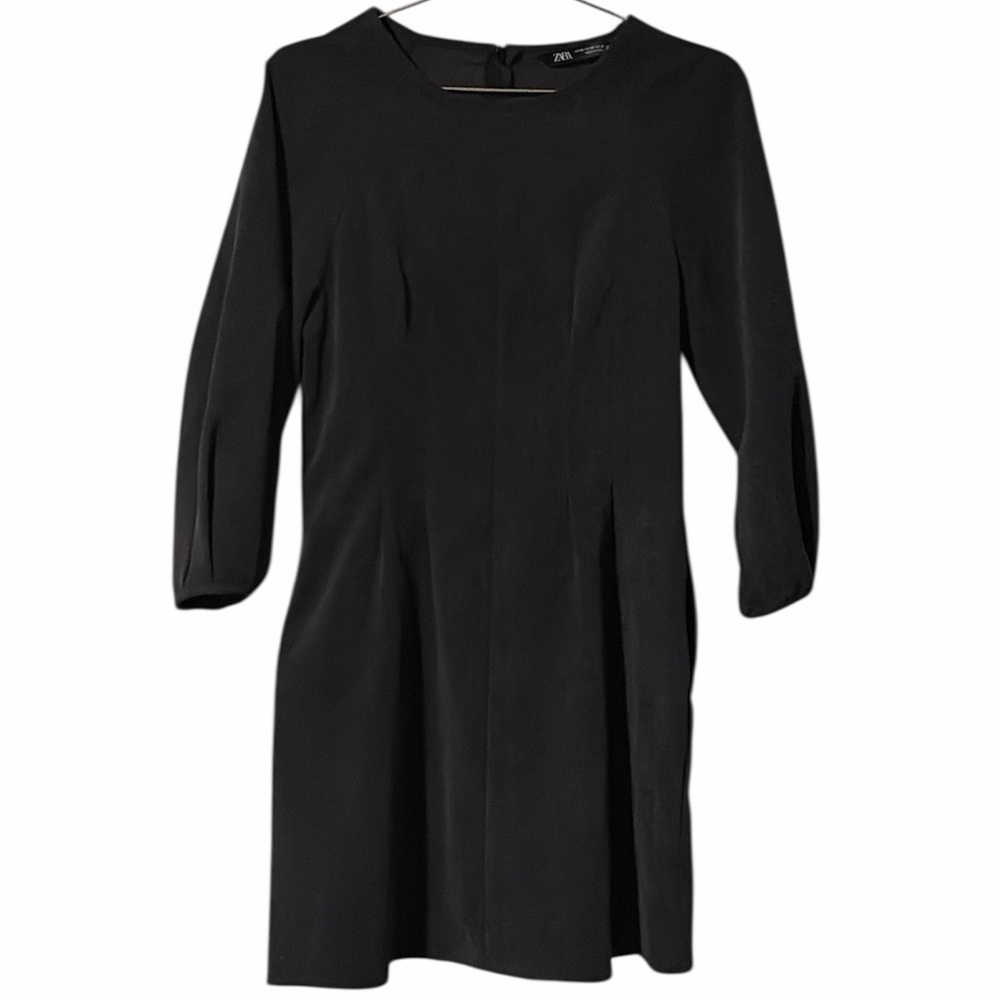 Zara Knit Midi Corduroy Dress - Picture 3 of 6